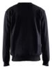 Afbeeldingen van BLÅKLÄDER Sweater bi-colour 3580 zwart/High Vis geel 4XL