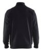 Afbeeldingen van BLÅKLÄDER Sweater bi-colour met halve rits 3353 zwart/High Vis geel XS