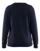 Afbeeldingen van BLÅKLÄDER Sweater dames bi-colour 3408 donker marineblauw/High Vis geel L
