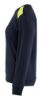 Afbeeldingen van BLÅKLÄDER Sweater dames bi-colour 3408 donker marineblauw/High Vis geel L