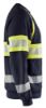 Afbeeldingen van BLÅKLÄDER Sweater Multinorm 3459 marineblauw/High Vis geel 2XL