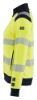 Afbeeldingen van BLÅKLÄDER Sweater Multinorm dames met rits 3471 High Vis geel/marineblauw M
