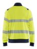 Afbeeldingen van BLÅKLÄDER Sweater Multinorm met rits 3461 High Vis geel/marineblauw 6XL