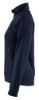 Afbeeldingen van BLÅKLÄDER Sweater service dames met rits 3394 donker marineblauw/High Vis geel 2XL