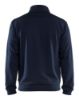 Afbeeldingen van BLÅKLÄDER Sweater service met rits 3362 donker marineblauw/High Vis geel 4XL