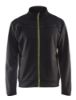 Afbeeldingen van BLÅKLÄDER Sweater service met rits 3362 zwart/High Vis geel 2XL