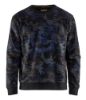 Afbeeldingen van BLÅKLÄDER Sweatshirt 9408 zwart/donkergrijs 3XL