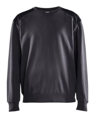 Afbeeldingen van BLÅKLÄDER Sweatshirt bi-colour 3580 medium grijs/zwart 4XL