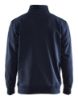 Afbeeldingen van BLÅKLÄDER Sweatshirt bi-colour met halve rits 3353 donker marineblauw/zwart M