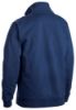 Afbeeldingen van BLÅKLÄDER Sweatshirt bi-colour met halve rits 3353 marineblauw/grijs 4XL