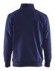 Afbeeldingen van BLÅKLÄDER Sweatshirt bi-colour met halve rits 3353 marineblauw/grijs 4XL