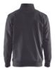Afbeeldingen van BLÅKLÄDER Sweatshirt bi-colour met halve rits 3353 medium grijs/zwart L