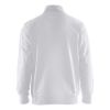 Afbeeldingen van BLÅKLÄDER Sweatshirt bi-colour met halve rits 3353 wit/grijs 4XL