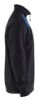 Afbeeldingen van BLÅKLÄDER Sweatshirt bi-colour met halve rits 3353 zwart/korenblauw 3XL