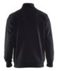 Afbeeldingen van BLÅKLÄDER Sweatshirt bi-colour met halve rits 3353 zwart/medium grijs 2XL