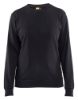 Afbeeldingen van BLÅKLÄDER Sweatshirt dames 3405 zwart 2XL