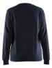 Afbeeldingen van BLÅKLÄDER Sweatshirt dames bi-colour 3408 donker marineblauw/zwart XS