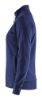 Afbeeldingen van BLÅKLÄDER Sweatshirt dames met rits 3372 marineblauw 2XS