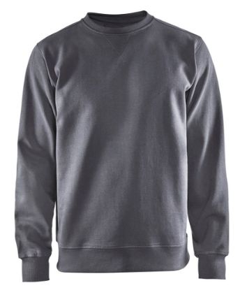 Afbeeldingen van BLÅKLÄDER Sweatshirt jersey ronde hals 3364 grijs S