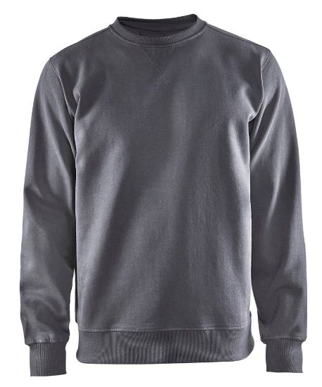 Afbeeldingen van BLÅKLÄDER Sweatshirt jersey ronde hals 3364 grijs 2XS