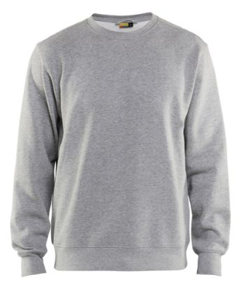 Afbeeldingen van BLÅKLÄDER Sweatshirt jersey ronde hals 3364 grijs mêlee 4XL