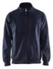 Afbeeldingen van BLÅKLÄDER Sweatshirt lange rits 3349 donker marineblauw 4XL
