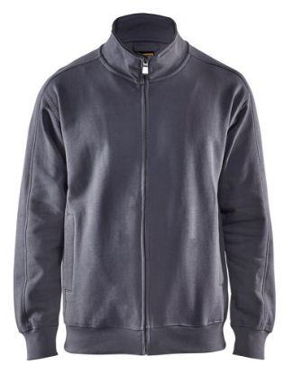 Afbeeldingen van BLÅKLÄDER Sweatshirt lange rits 3349 grijs 2XL