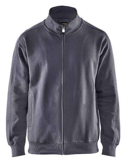 Afbeeldingen van BLÅKLÄDER Sweatshirt lange rits 3349 grijs 2XL