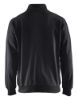 Afbeeldingen van BLÅKLÄDER Sweatshirt lange rits 3349 zwart 4XL