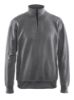 Afbeeldingen van BLÅKLÄDER Sweatshirt met halve rits 3369 grijs L