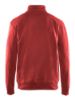 Afbeeldingen van BLÅKLÄDER Sweatshirt met halve rits 3369 rood L