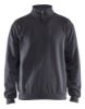 Afbeeldingen van BLÅKLÄDER Sweatshirt met halve rits 3587 medium grijs 4XL
