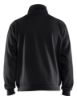 Afbeeldingen van BLÅKLÄDER Sweatshirt met halve rits 3587 zwart 4XL