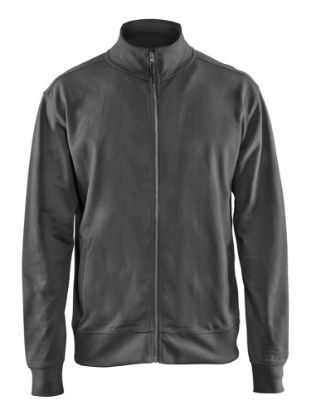 Afbeeldingen van BLÅKLÄDER Sweatshirt met rits 3371 donkergrijs 2XL