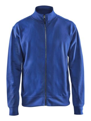Afbeeldingen van BLÅKLÄDER Sweatshirt met rits 3371 korenblauw XL