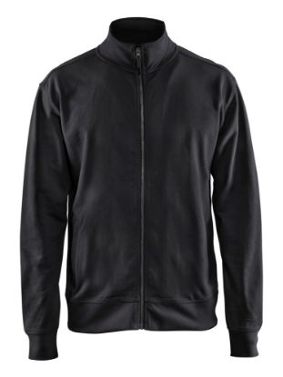 Afbeeldingen van BLÅKLÄDER Sweatshirt met rits 3371 zwart XL