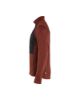 Afbeeldingen van BLÅKLÄDER Sweatshirt met rits 3548 gebrand rood/zwart M