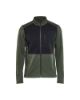 Afbeeldingen van BLÅKLÄDER Sweatshirt met rits 3548 herfstgroen/zwart 3XL