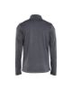 Afbeeldingen van BLÅKLÄDER Sweatshirt met rits 3548 zwart mêlee 2XL