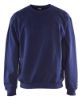 Afbeeldingen van BLÅKLÄDER Sweatshirt vlamvertragend 3074 marineblauw M