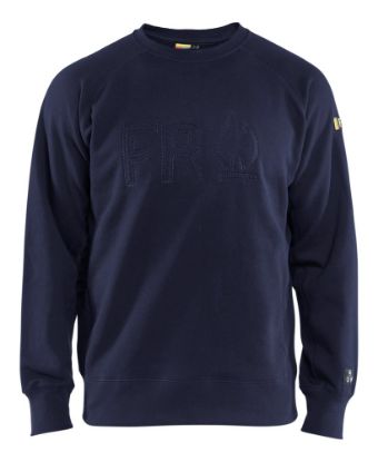 Afbeeldingen van BLÅKLÄDER Sweatshirt vlamvertragend 3477 marineblauw 2XL