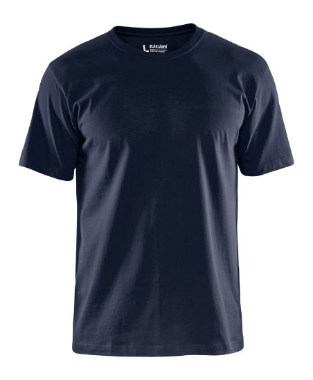 Afbeeldingen van BLÅKLÄDER T-shirt 3300 donker marineblauw L