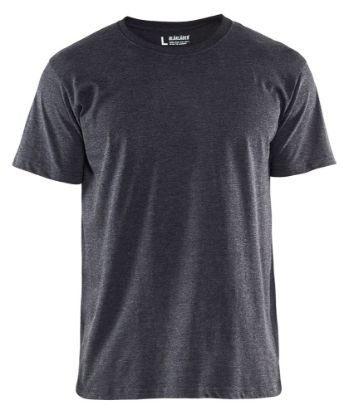 Afbeeldingen van BLÅKLÄDER T-shirt 3300 zwart mêlee 2XL
