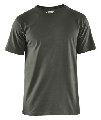Afbeeldingen van BLÅKLÄDER T-shirt 3525 army groen XS