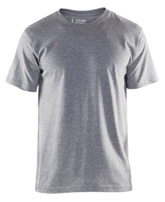 Afbeeldingen van BLÅKLÄDER T-shirt 3525 grijs mêlee L