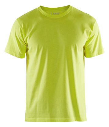 Afbeeldingen van BLÅKLÄDER T-shirt 3525 High Vis geel 2XL
