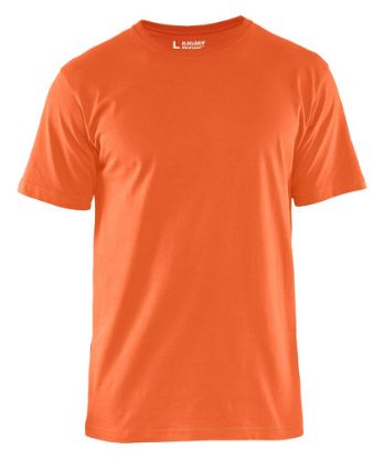 Afbeeldingen van BLÅKLÄDER T-shirt 3525 oranje XS