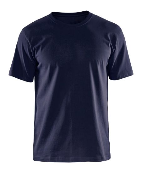 Afbeeldingen van BLÅKLÄDER T-shirt 3535 marineblauw 4XL