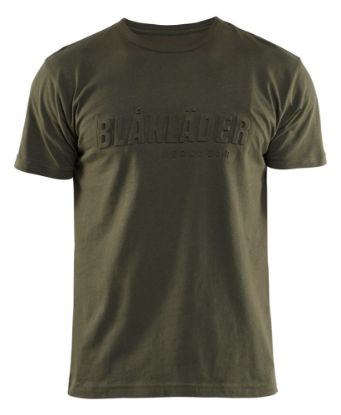 Afbeeldingen van BLÅKLÄDER T-shirt 3D 3531 donker herfstgroen 3XL