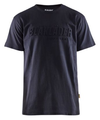 Afbeeldingen van BLÅKLÄDER T-shirt 3D 3531 donker marineblauw 3XL